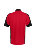 HAKRO Poloshirt Contrast Mikralinar® rot/anthrazit