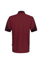 HAKRO Poloshirt Contrast Mikralinar® weinrot/anthrazit
