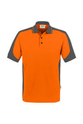 HAKRO Poloshirt Contrast Mikralinar® orange/anthrazit