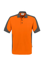 HAKRO Poloshirt Contrast Mikralinar® orange/anthrazit