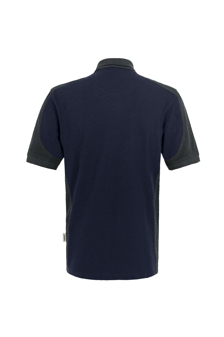 HAKRO Poloshirt Contrast Mikralinar® tinte/anthrazit