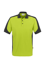 HAKRO Poloshirt Contrast Mikralinar® kiwi/anthrazit