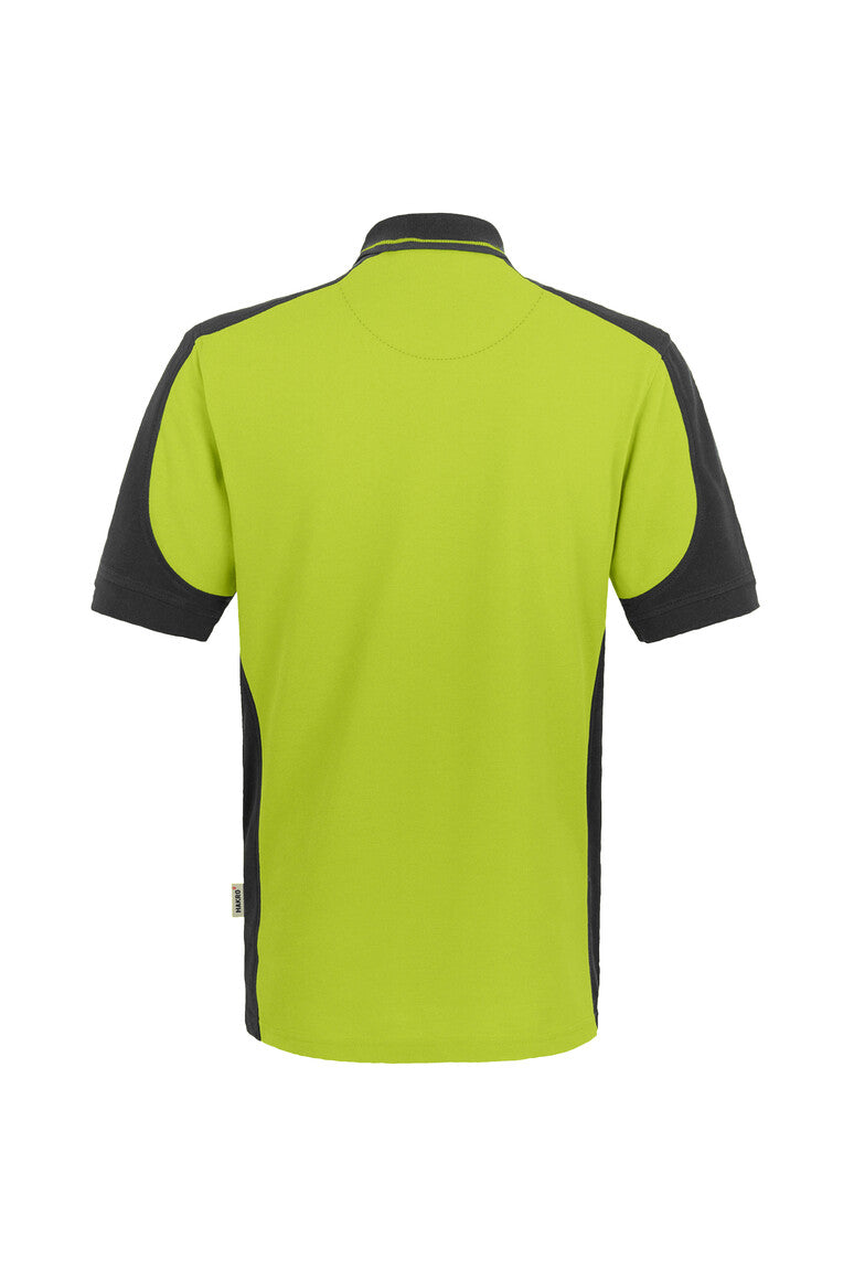 HAKRO Poloshirt Contrast Mikralinar® kiwi/anthrazit