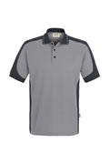 HAKRO Poloshirt Contrast Mikralinar® titan/anthrazit