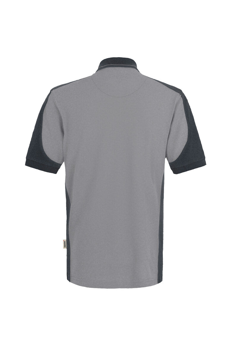 HAKRO Poloshirt Contrast Mikralinar® titan/anthrazit