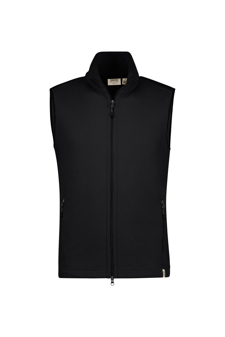 HAKRO Fleeceweste ECO schwarz