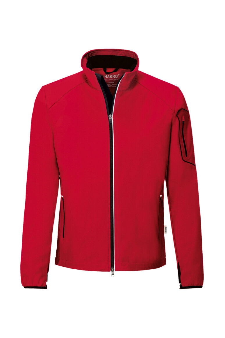 HAKRO Light-Softshelljacke Brantford rot