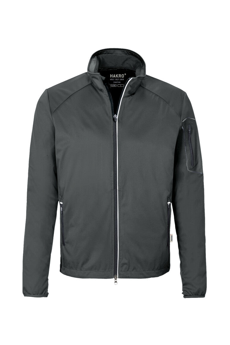 HAKRO Light-Softshelljacke Brantford anthrazit