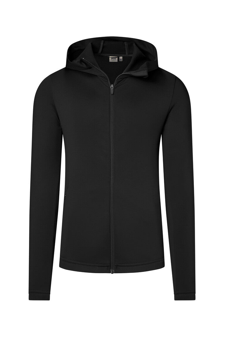 HAKRO Kapuzen-Tecjacke ECO schwarz