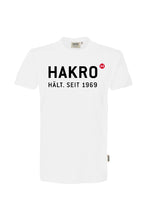 HAKRO T-Shirt Logo weiß