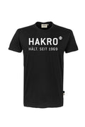 HAKRO T-Shirt Logo schwarz