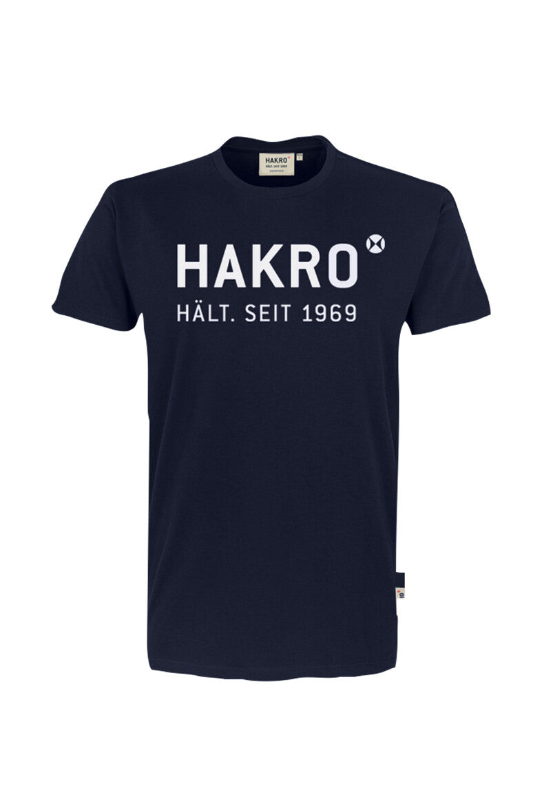 HAKRO T-Shirt Logo tinte