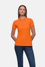HAKRO Damen Poloshirt Classic orange