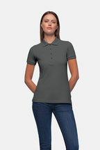 HAKRO Damen Poloshirt Classic anthrazit