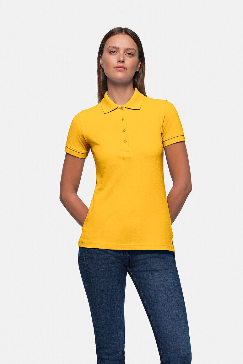 HAKRO Damen Poloshirt Classic sonne
