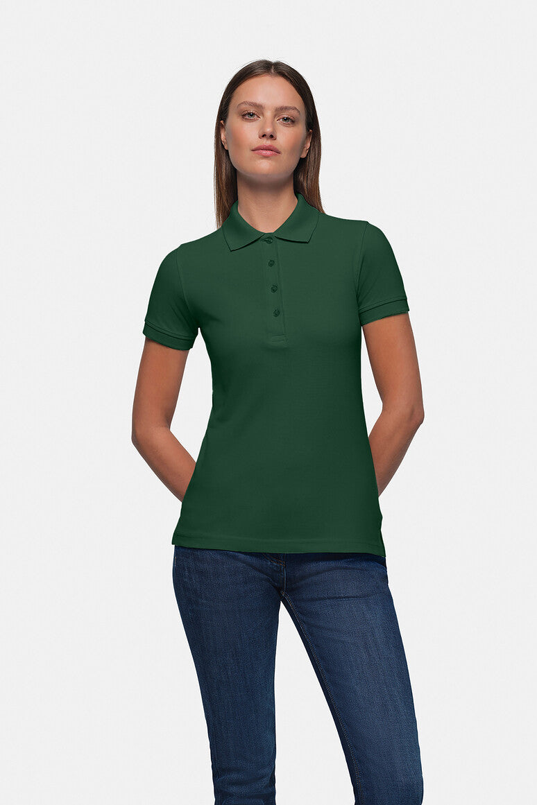 HAKRO Damen Poloshirt Classic tanne