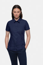 HAKRO 1/2-Arm Bluse Business marine