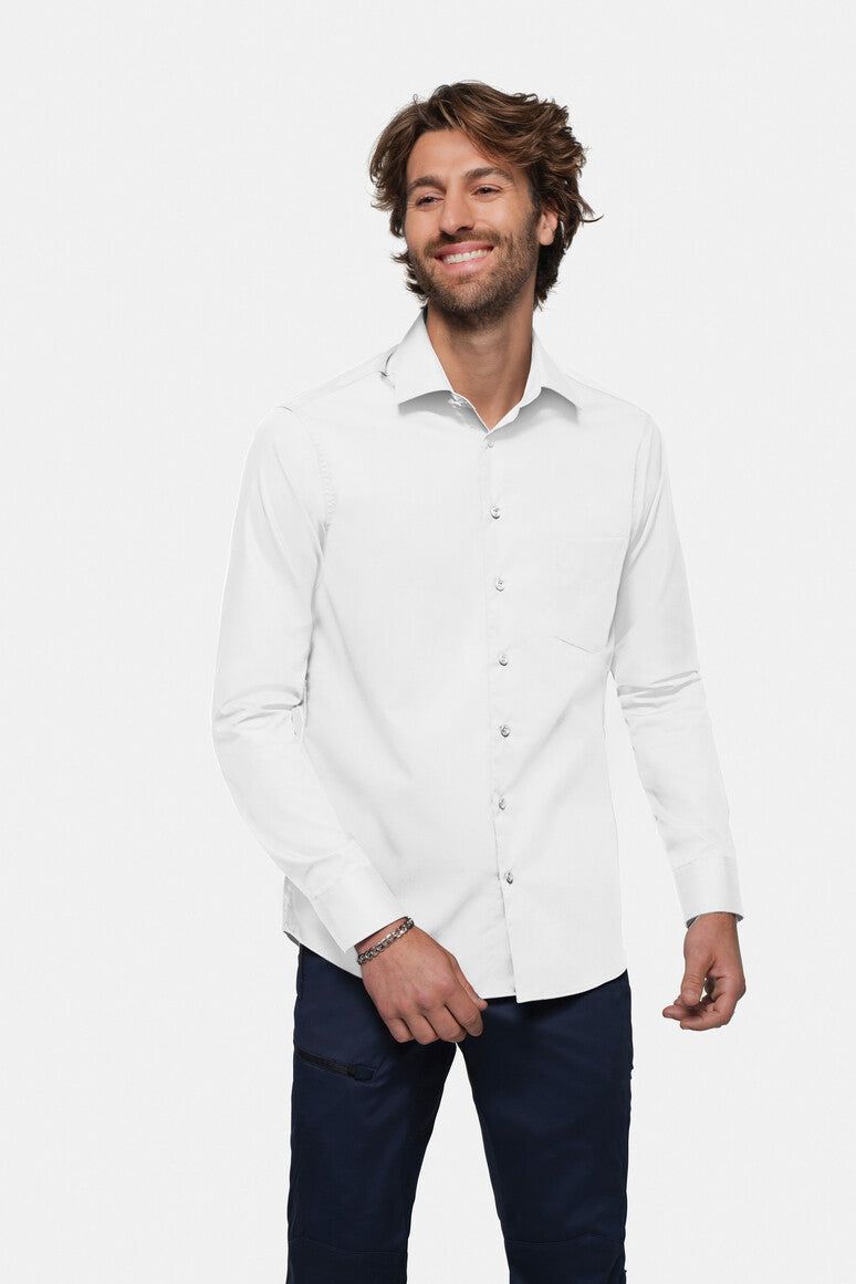HAKRO Hemd Mikralinar® Comfort weiß
