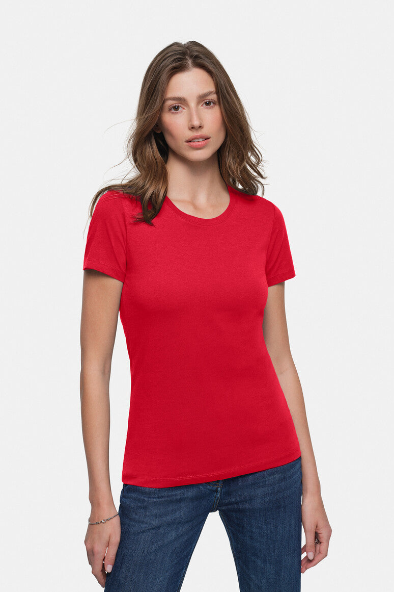 HAKRO Damen T-Shirt Classic rot