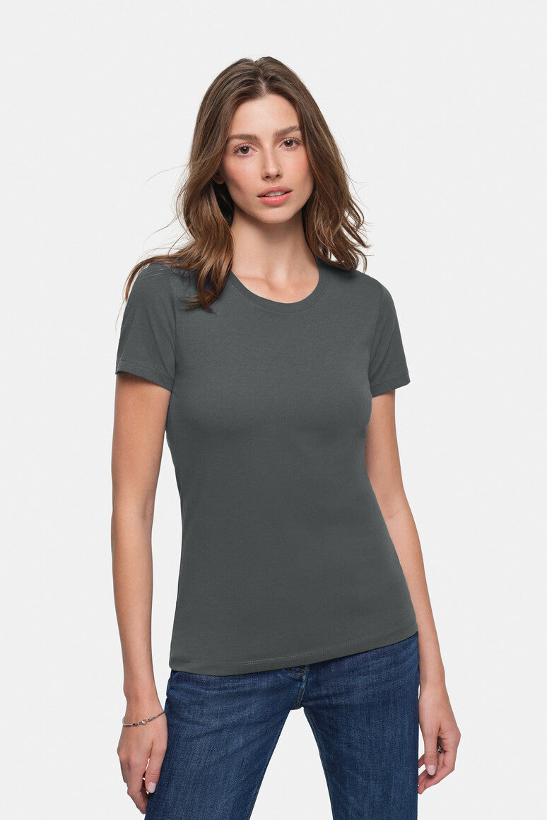 HAKRO Damen T-Shirt Classic graphit