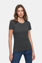 HAKRO Damen T-Shirt Classic karbongrau