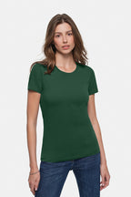 HAKRO Damen T-Shirt Classic tanne