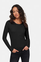 HAKRO Damen Longsleeve Classic schwarz