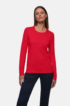 HAKRO Damen Longsleeve Mikralinar® rot