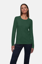 HAKRO Damen Longsleeve Mikralinar® tanne