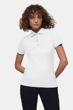 HAKRO Damen Poloshirt COOLMAX® weiß