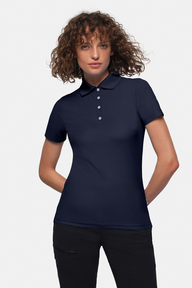 HAKRO Damen Poloshirt COOLMAX® tinte
