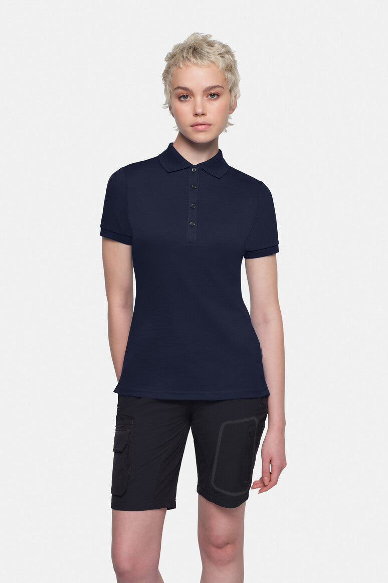 HAKRO Cotton Tec® Damen Poloshirt tinte