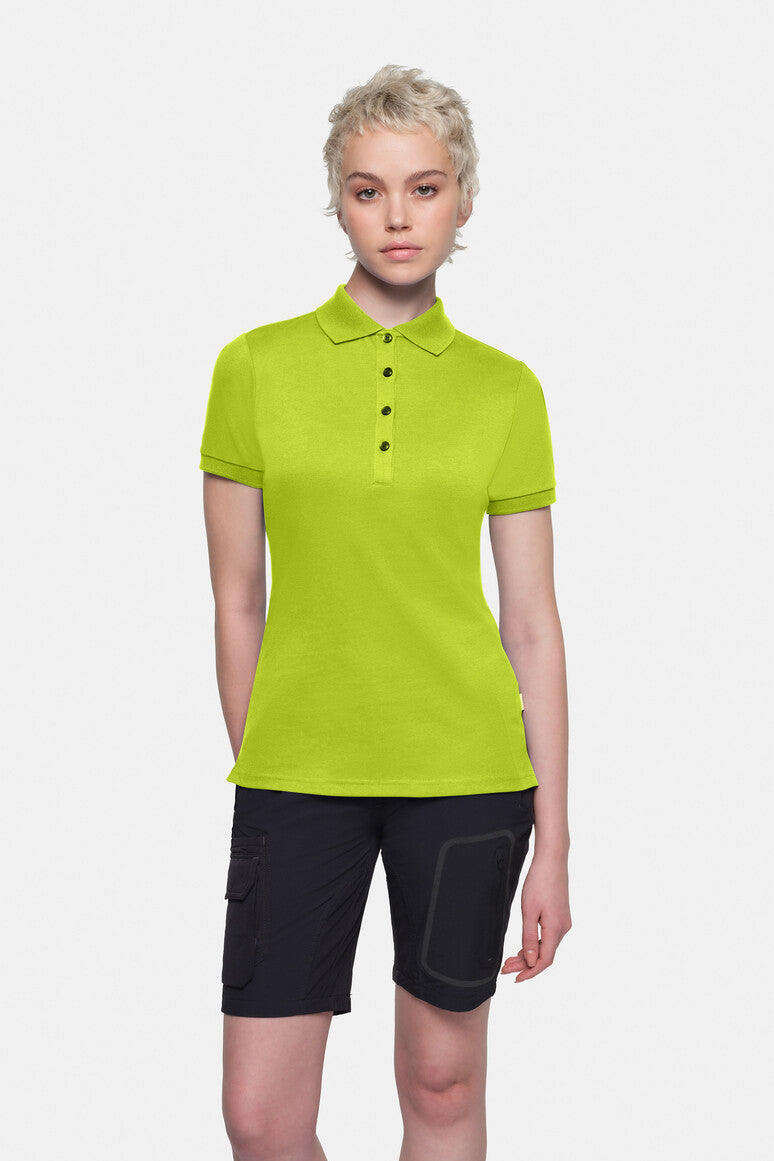 HAKRO Cotton Tec® Damen Poloshirt kiwi