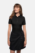 HAKRO Damen Poloshirt Mikralinar® schwarz