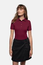 HAKRO Damen Poloshirt Mikralinar® weinrot