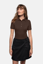 HAKRO Damen Poloshirt Mikralinar® schokolade