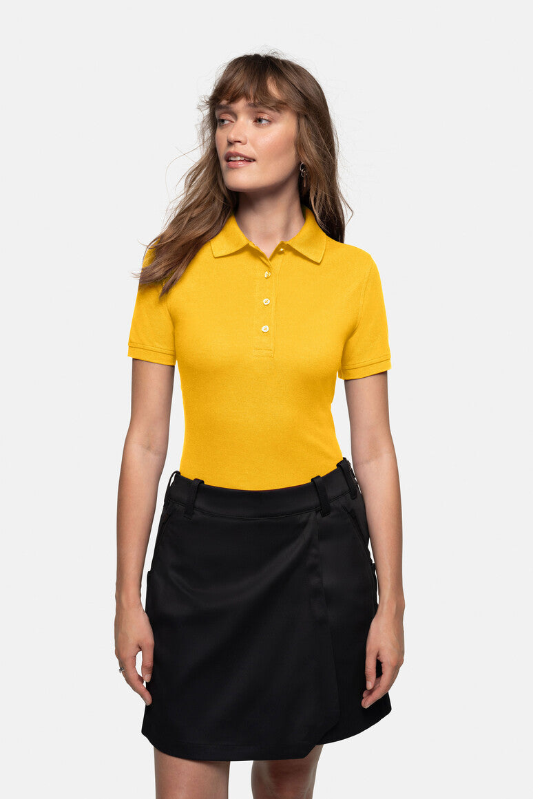HAKRO Damen Poloshirt Mikralinar® sonne