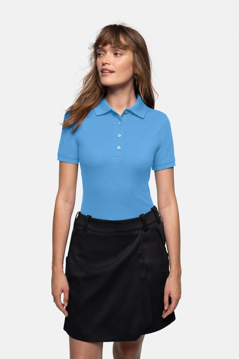HAKRO Damen Poloshirt Mikralinar® malibublau