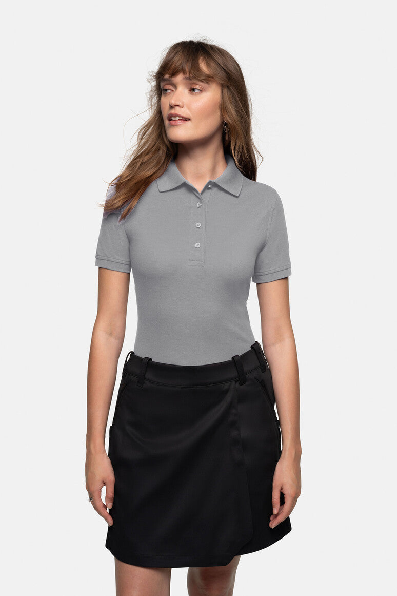 HAKRO Damen Poloshirt Mikralinar® titan