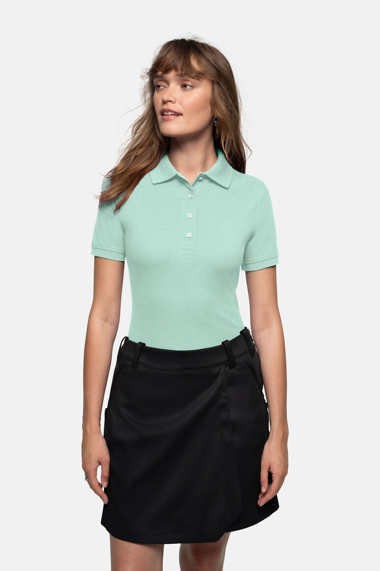 HAKRO Damen Poloshirt Mikralinar® eisgrün