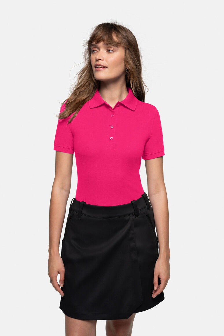 HAKRO Damen Poloshirt Mikralinar® magenta