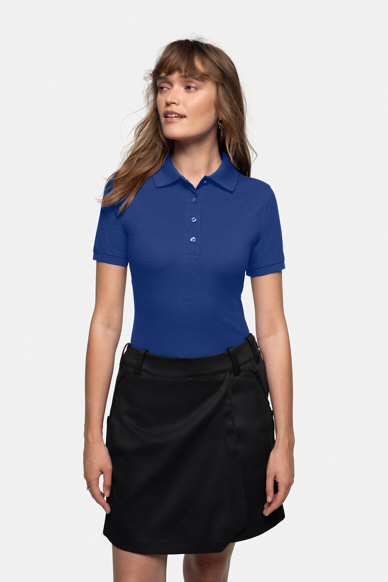 HAKRO Damen Poloshirt Mikralinar® ultramarinblau