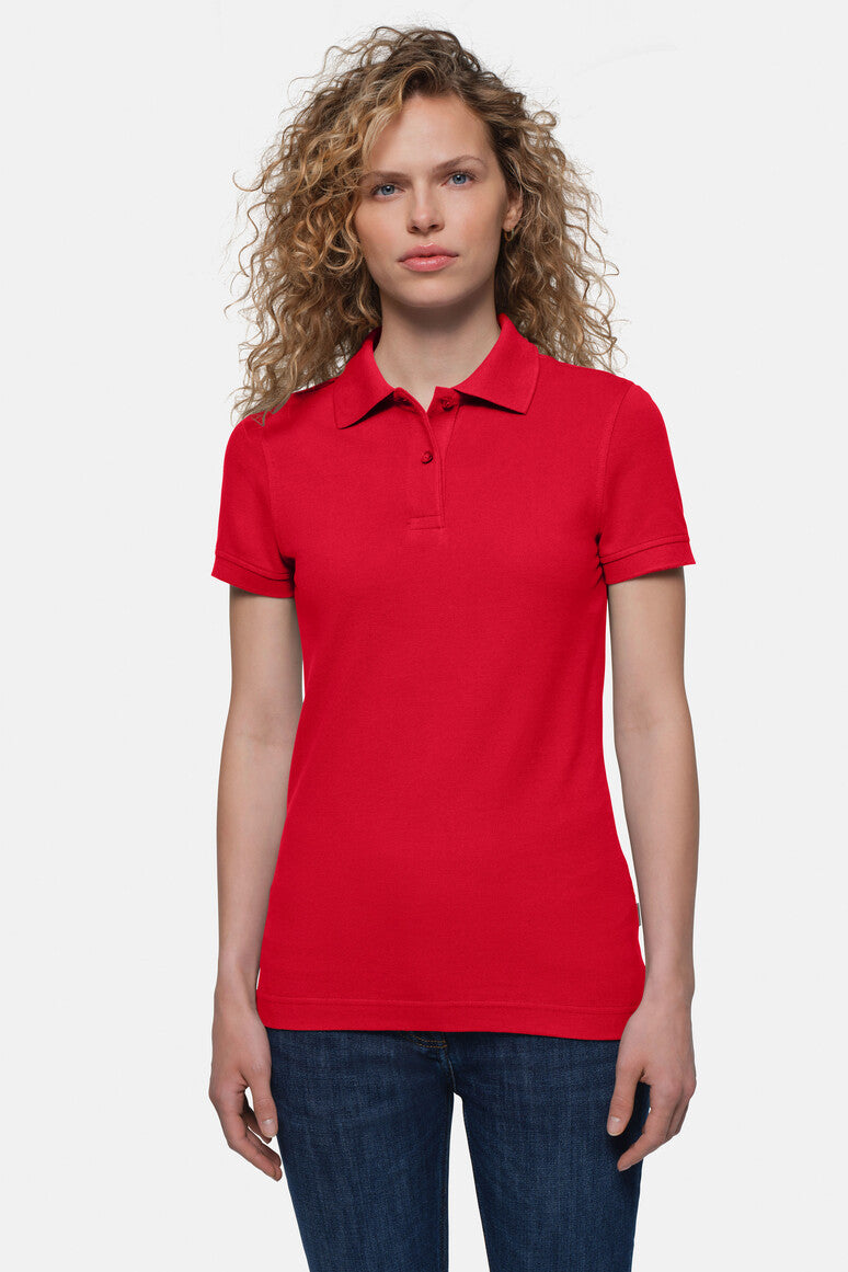 HAKRO Damen Poloshirt Top rot