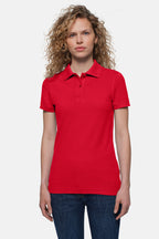 HAKRO Damen Poloshirt Top rot