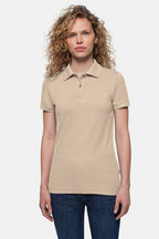 HAKRO Damen Poloshirt Top sand