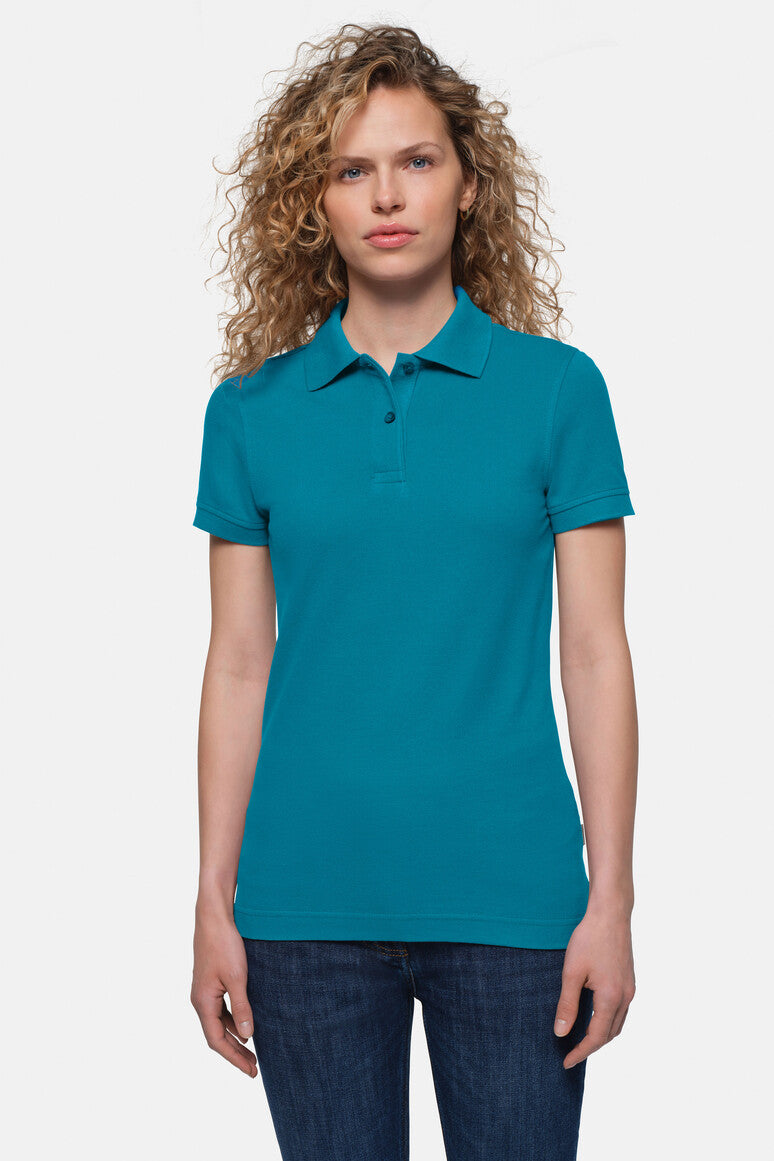 HAKRO Damen Poloshirt Top petrol