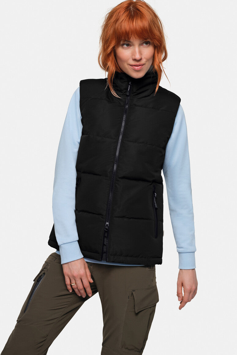 HAKRO Damen Bodywarmer Winnipeg schwarz