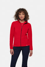 HAKRO Fleecejacke ECO rot
