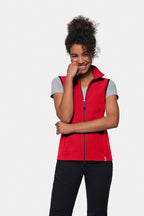 HAKRO Damen Fleeceweste ECO rot