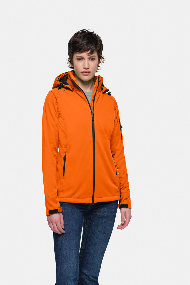 HAKRO Damen Softshelljacke Alberta orange